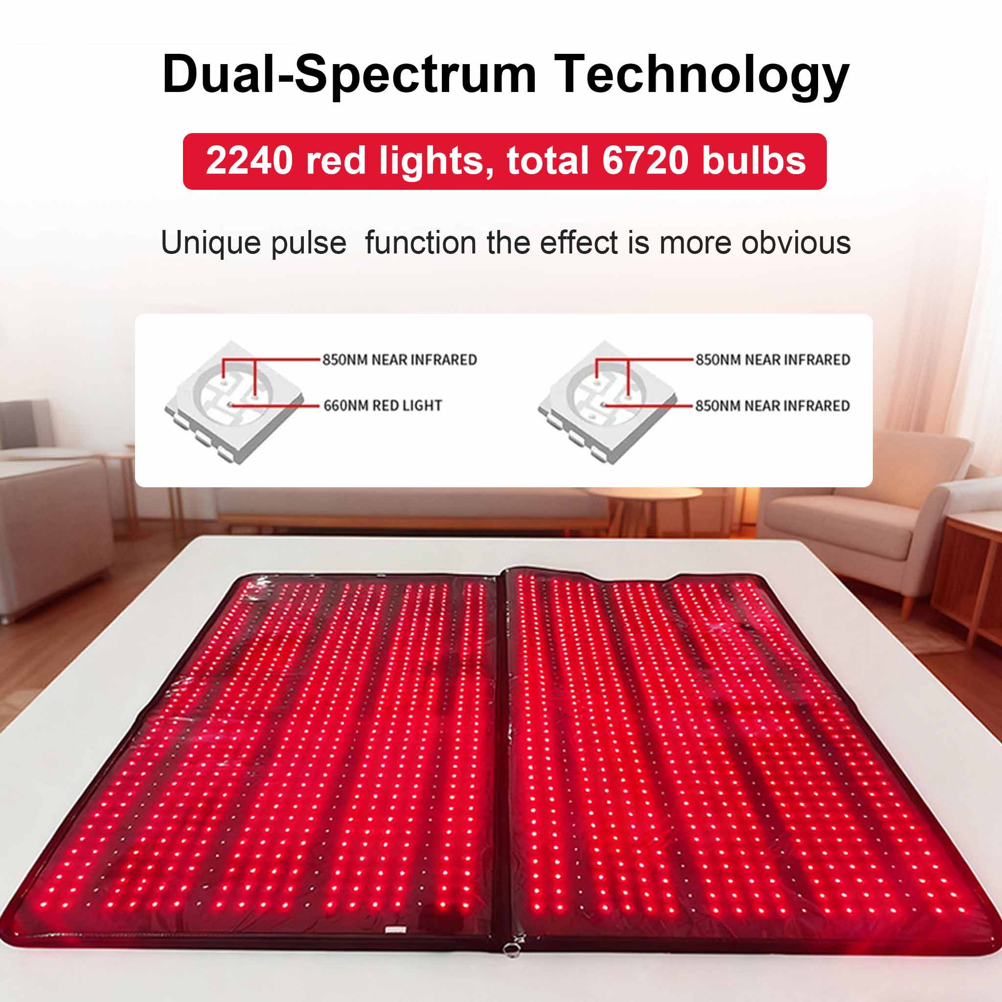 Red Light Blanket With Zipper Design2