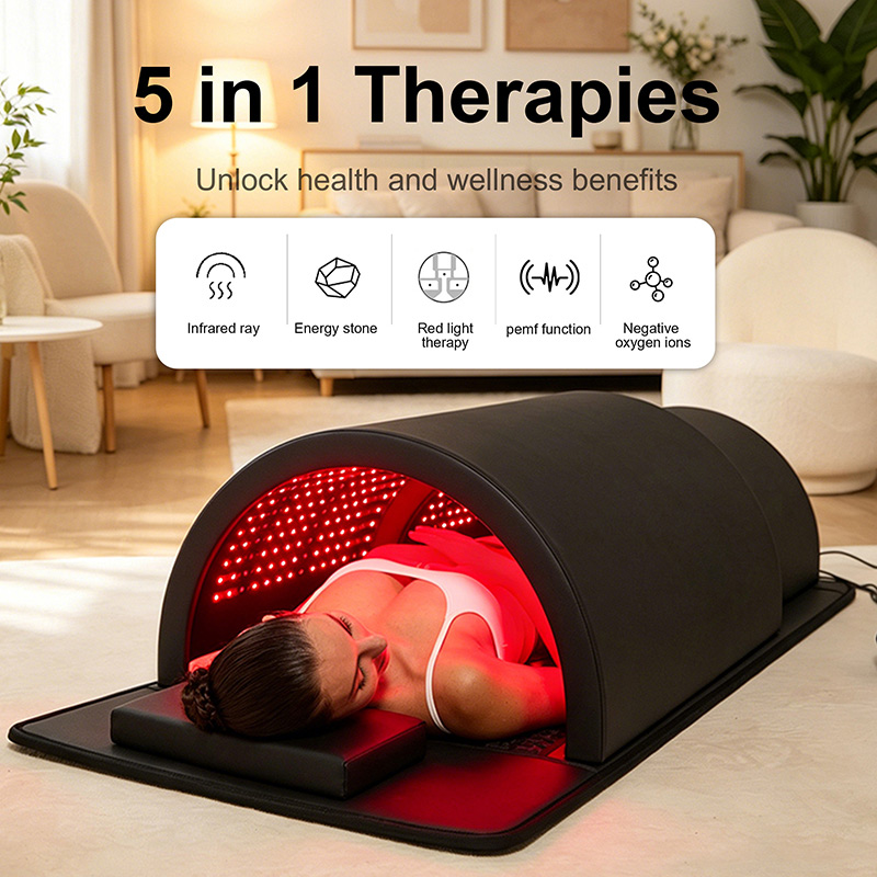 Red Light PEMF Sauna Dome3