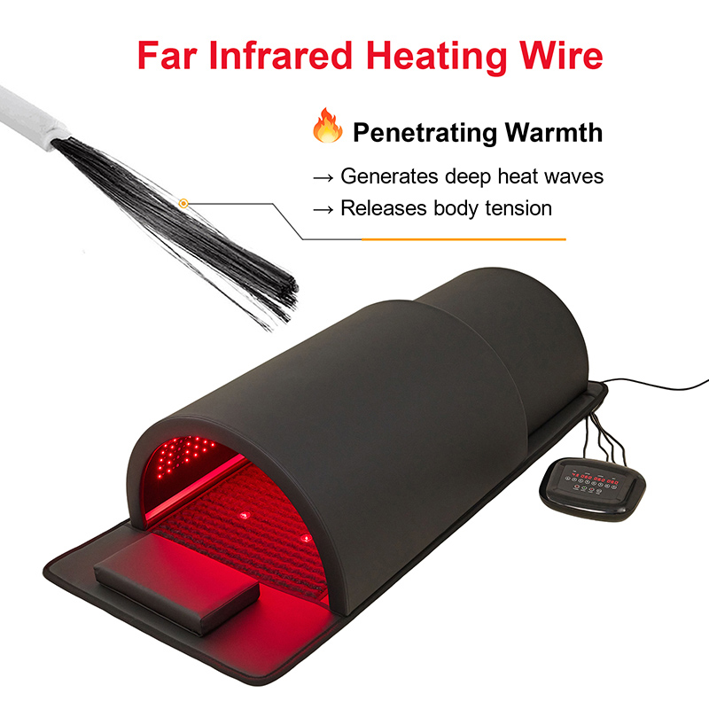 Red Light PEMF Sauna Dome8