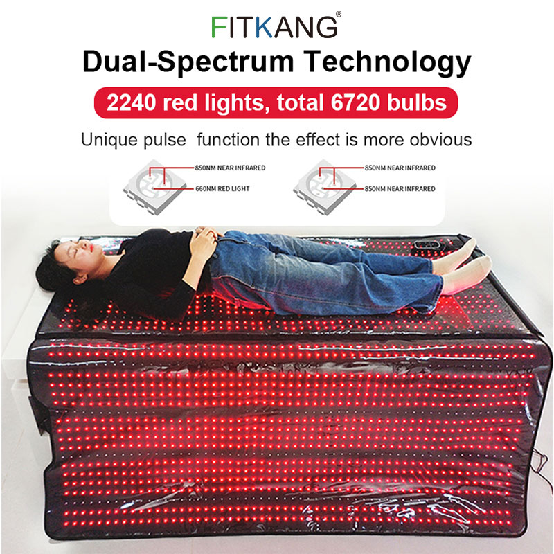 Red Light Therapy Blanket With Velcro Design2