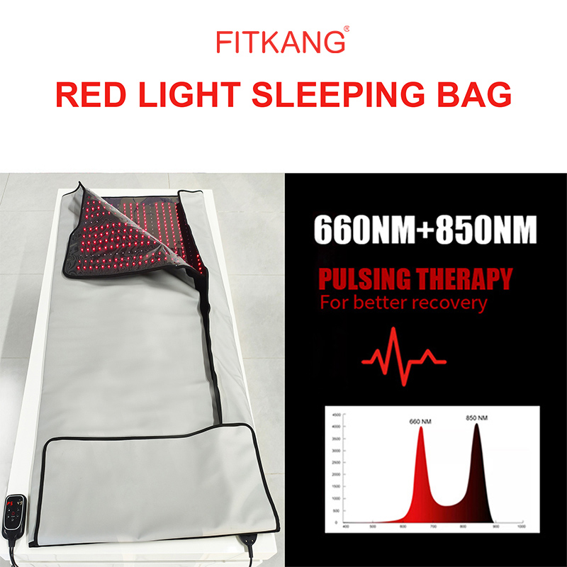 Red Light Therapy Blanket With Velcro Design4
