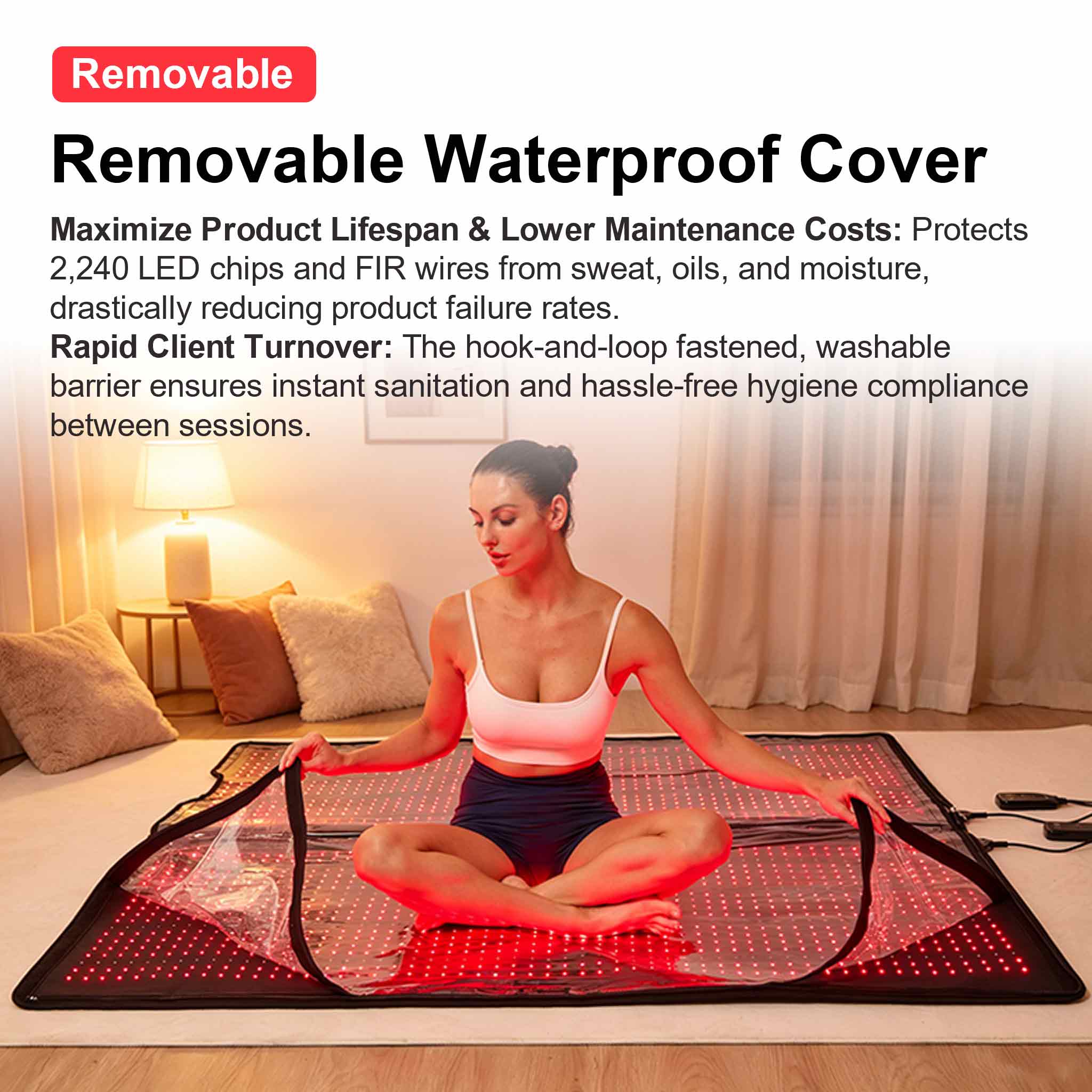 Red light therapy + Infrared ray heating blanket for Full Body10