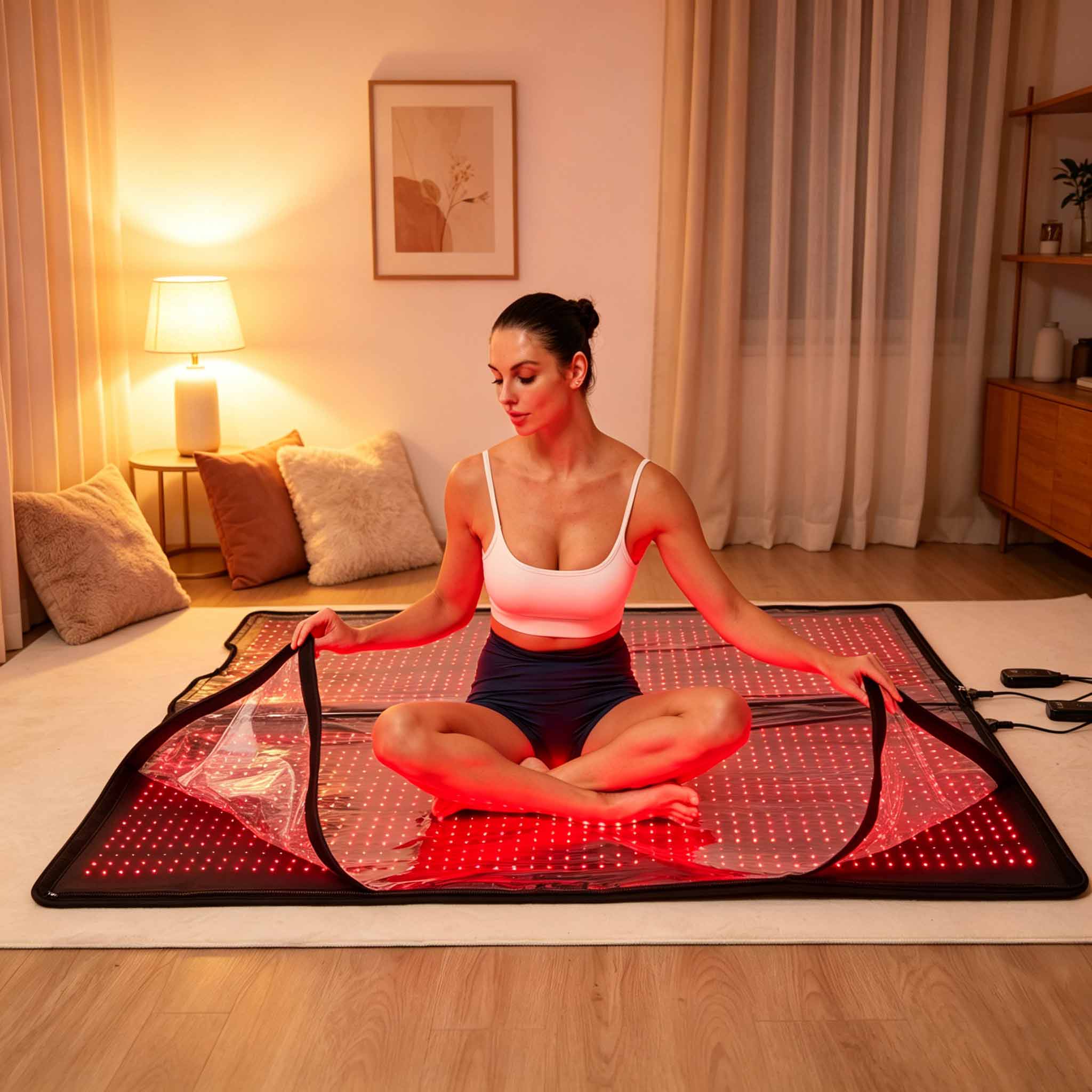 Red light therapy + Infrared ray heating blanket for Full Body21