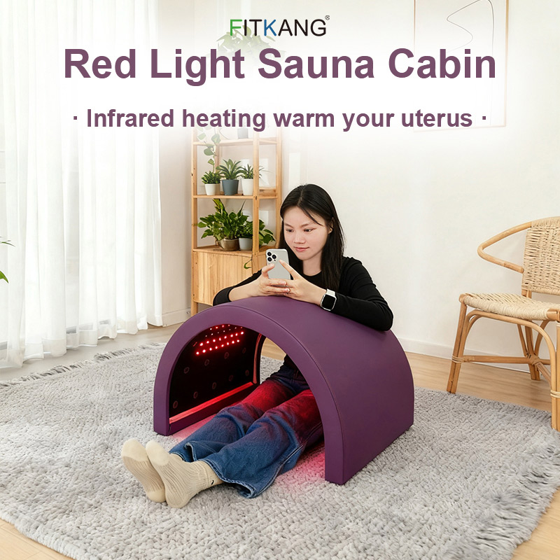 red light mini infrared sauna dome8